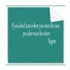 Qoutes Healing Sentences Star Tear Cheer Up Cleaning Cloth Phone Screen Glasses Cleaner 5pcs view 1