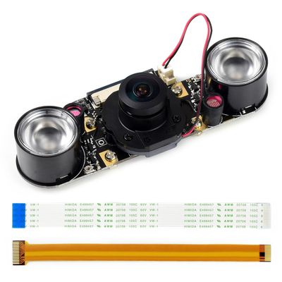 Waveshare IMX219-160 8MP IR-Cut Camera IR-Cut Infrared Night Vision 162 FOV Applicable for Jetson Nano/Compute Module