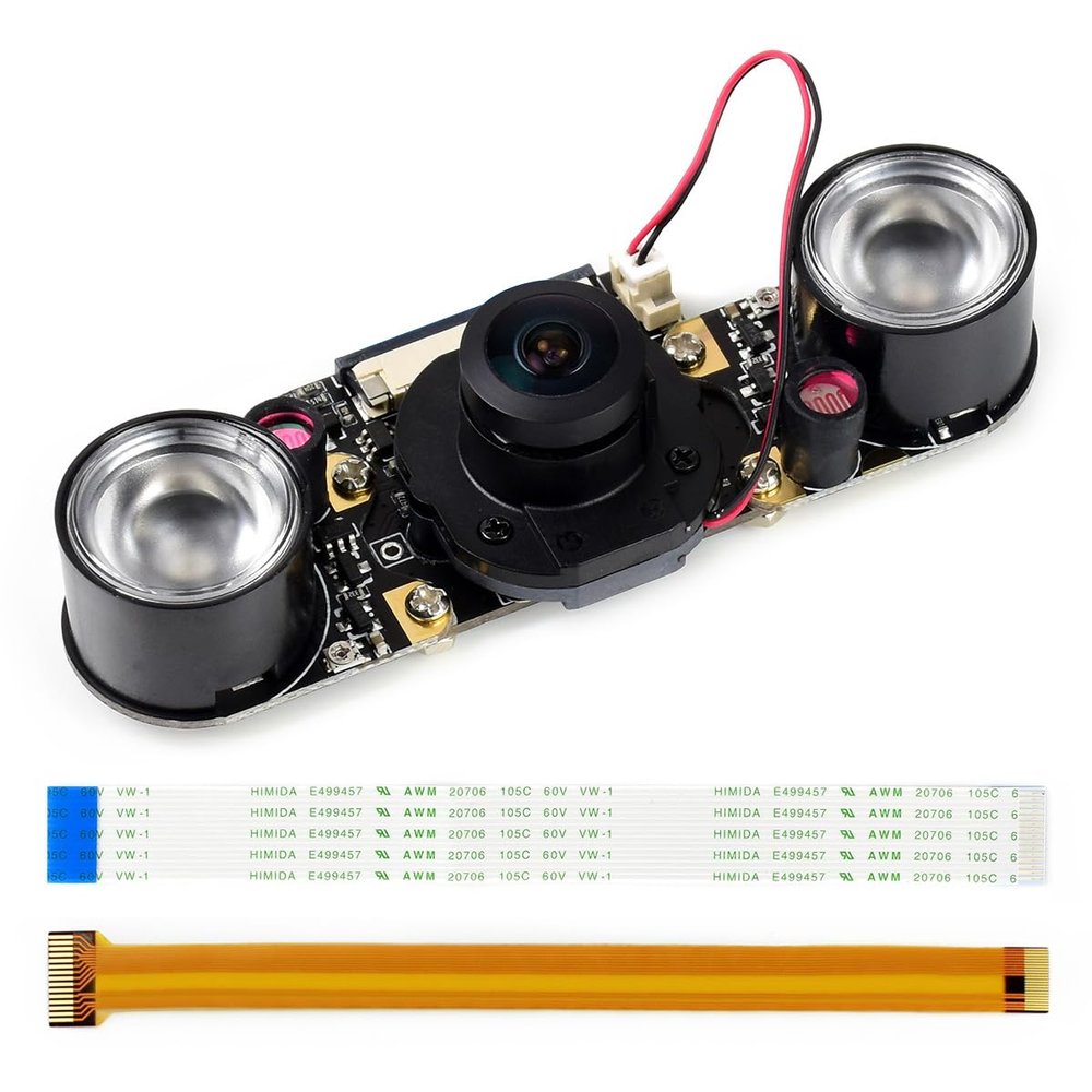 Waveshare IMX219-160 8MP IR-Cut Camera IR-Cut Infrared Night Vision 162 FOV Applicable for Jetson Nano/Compute Module