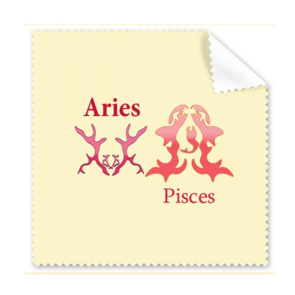 Aries Pisces Feeling Pair Cleaning Cloth Phone Screen Glasses Cleaner 5pcs