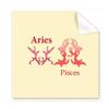 Aries Pisces Feeling Pair Cleaning Cloth Phone Screen Glasses Cleaner 5pcs view 1