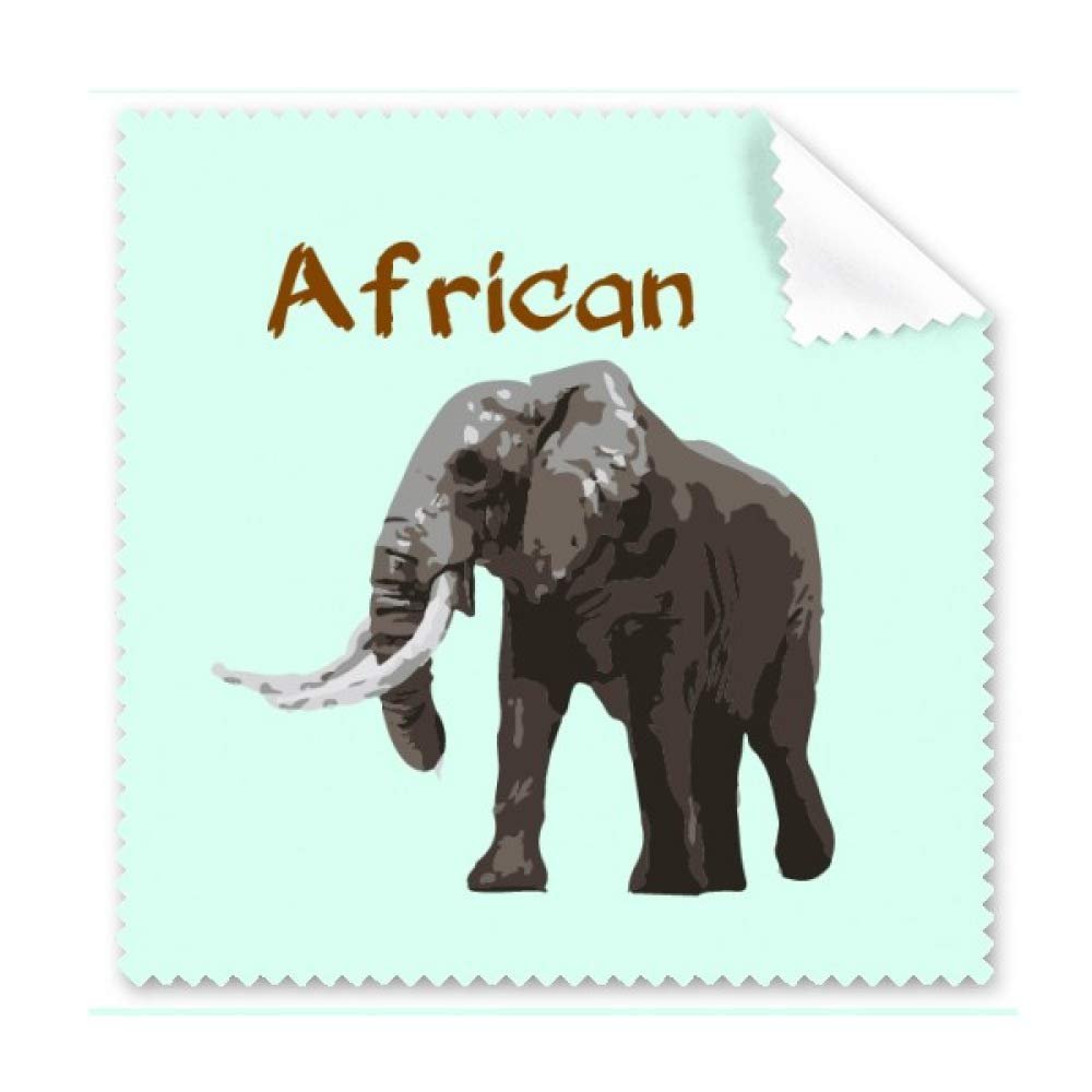 Asia Africa Suckling Elephant Cleaning Cloth Phone Screen Glasses Cleaner 5pcs