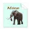 Asia Africa Suckling Elephant Cleaning Cloth Phone Screen Glasses Cleaner 5pcs view 1