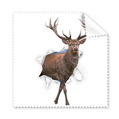 Animal Paper Break Shocks Cleaning Cloth Phone Screen Glasses Cleaner 5pcs