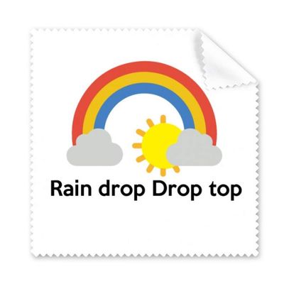 Hip Hop Music Keeps The Real Lyrics Cleaning Cloth Phone Screen Glasses Cleaner 5pcs