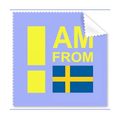 I Am from Sweden Cleaning Cloth Phone Screen Glasses Cleaner 5pcs