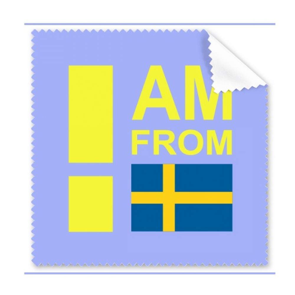I Am from Sweden Cleaning Cloth Phone Screen Glasses Cleaner 5pcs