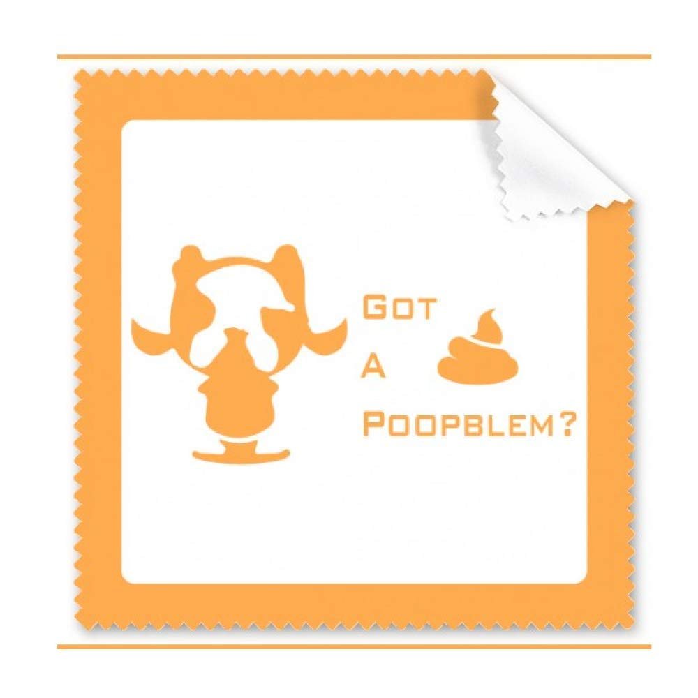 Fierce Boston Terrier Poop Problem Cleaning Cloth Phone Screen Glasses Cleaner 5pcs