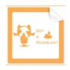 Fierce Boston Terrier Poop Problem Cleaning Cloth Phone Screen Glasses Cleaner 5pcs view 1