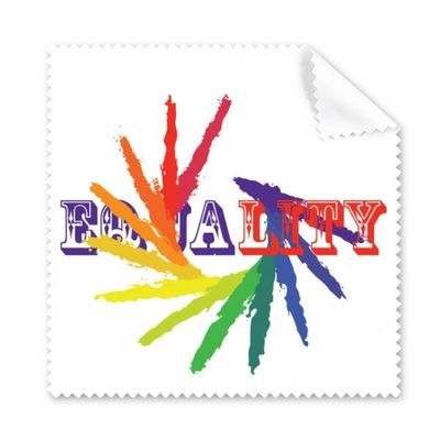 Blooming Differentiation Identity Rainbow Equality Cleaning Cloth Phone Screen Glasses Cleaner 5pcs