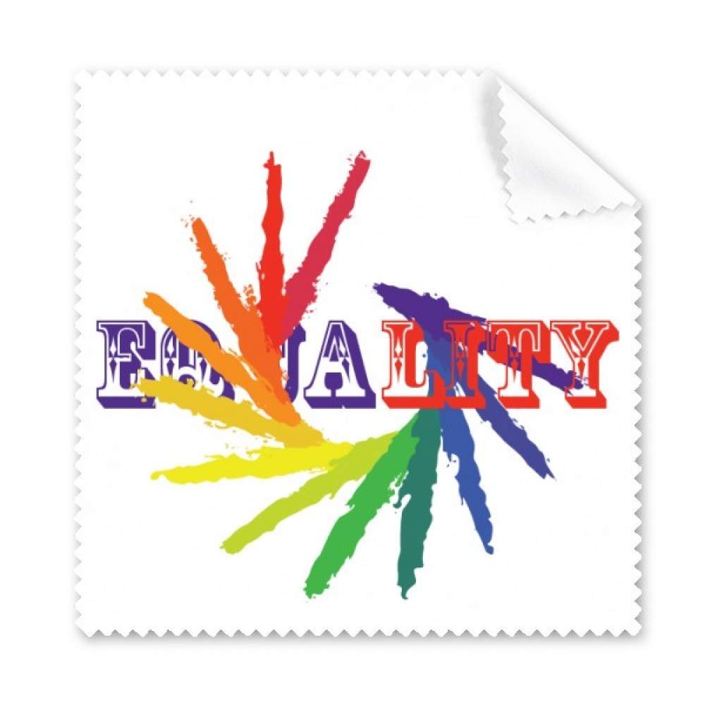 Blooming Differentiation Identity Rainbow Equality Cleaning Cloth Phone Screen Glasses Cleaner 5pcs