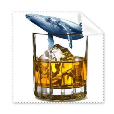 Beer Cup Iceberg Whale Art Deco Gift Fashion Cleaning Cloth Phone Screen Glasses Cleaner 5pcs