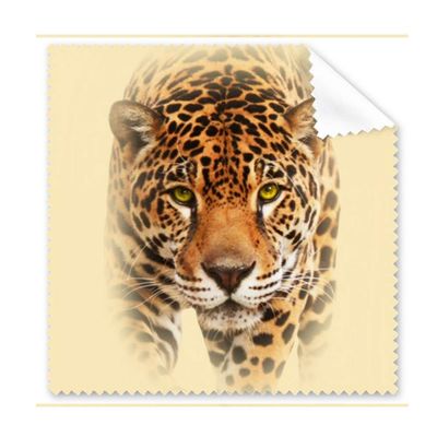 Cheetah Near Fierce Face Art Deco Gift Fashion Cleaning Cloth Phone Screen Glasses Cleaner 5pcs