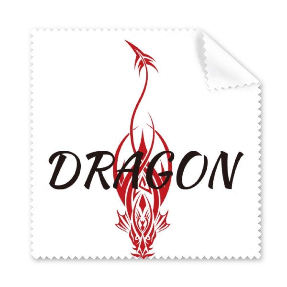 Animal Myth Dragon's Eastern Western Wings Cleaning Cloth Phone Screen Glasses Cleaner 5pcs