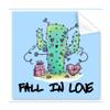 Fall in Love Cactus Cleaning Cloth Phone Screen Glasses Cleaner 5pcs view 1