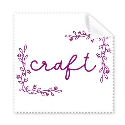 Craftsman Craftsmanship Ring Frame Cleaning Cloth Phone Screen Glasses Cleaner 5pcs