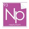 Chemistry Elements Period Table Actinide Neptunium Np Cleaning Cloth Phone Screen Glasses Cleaner 5pcs view 1