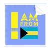 I Am from Bahamas Cleaning Cloth Phone Screen Glasses Cleaner 5pcs view 1