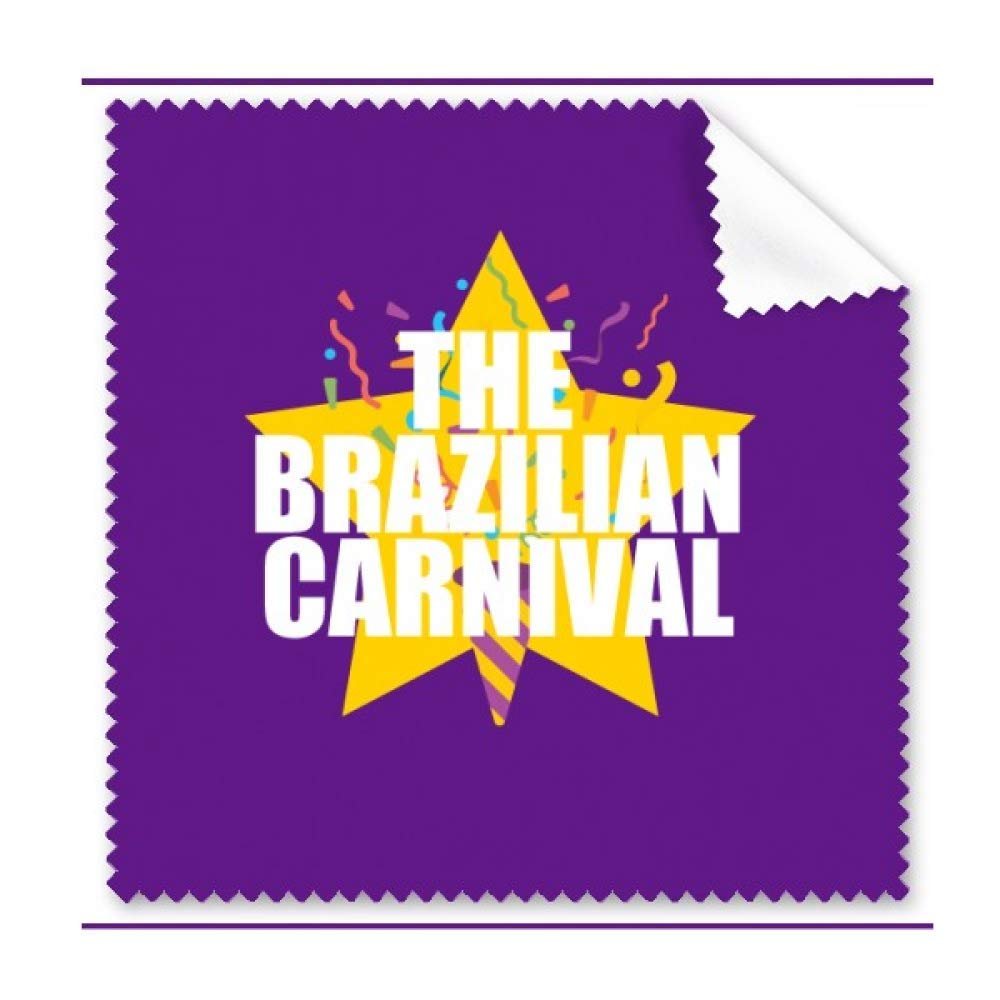 Brazilian Carnival Passion Cleaning Cloth Phone Screen Glasses Cleaner 5pcs