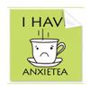 Anxiety Teacup Diet Art Deco Gift Fashion Cleaning Cloth Phone Screen Glasses Cleaner 5pcs view 1
