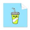 Drawing Expression Lovely Drink Bottle Cleaning Cloth Phone Screen Glasses Cleaner 5pcs view 1