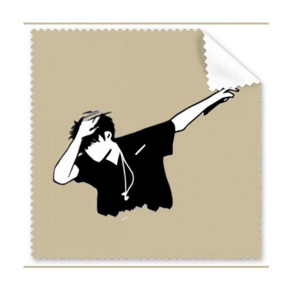 Body Posture Headset Dance Cleaning Cloth Phone Screen Glasses Cleaner 5pcs