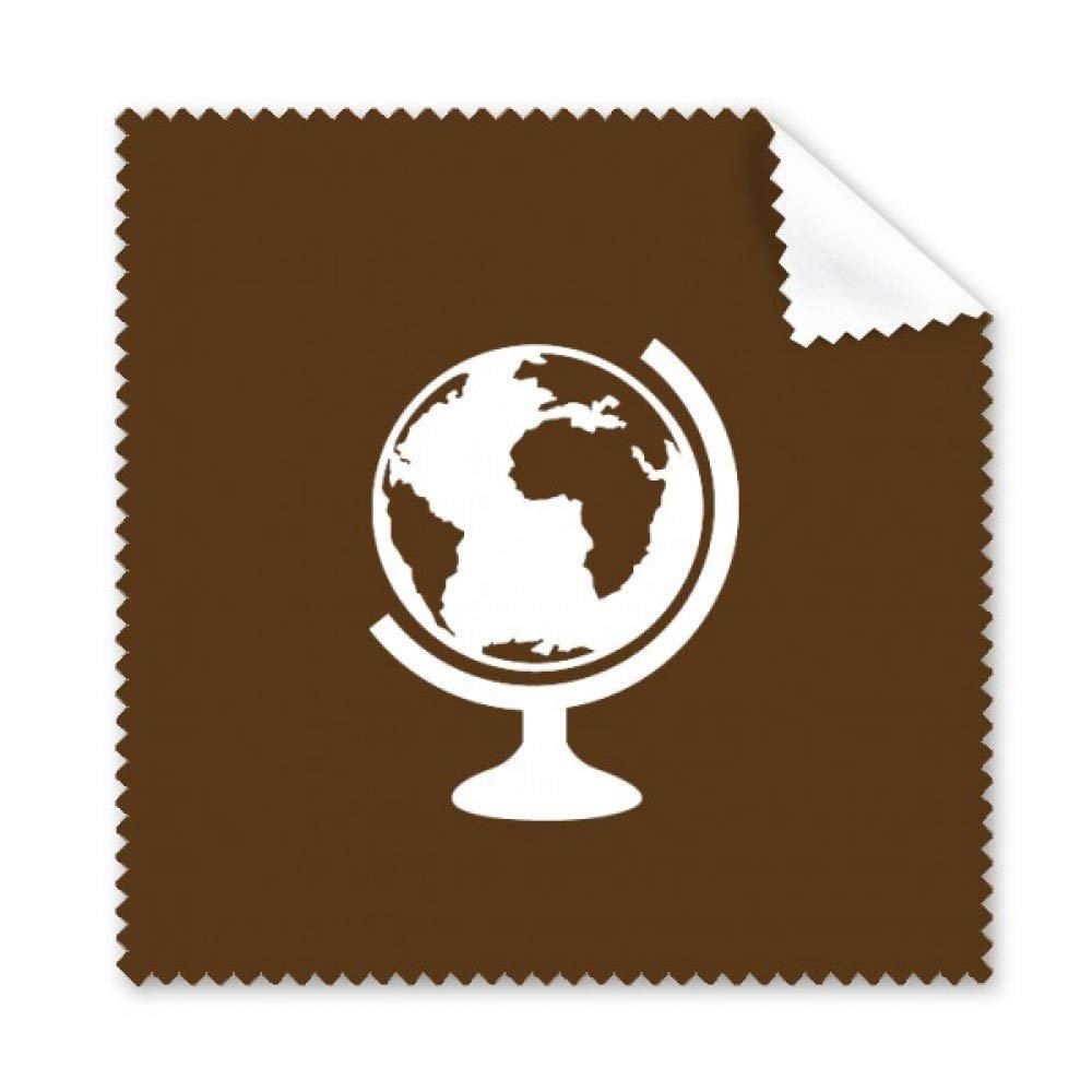 Earth World Region Geography Cleaning Cloth Phone Screen Glasses Cleaner 5pcs