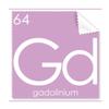 Chemistry Elements Period Table Lanthanide Gadolinium Gd Cleaning Cloth Phone Screen Glasses Cleaner 5pcs view 1