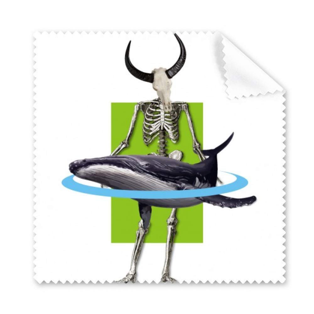 Bull-Headed Cape Whale Show Cleaning Cloth Phone Screen Glasses Cleaner 5pcs