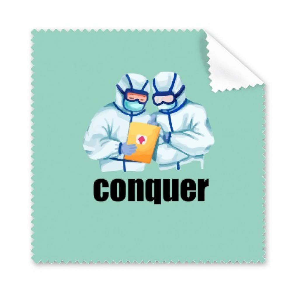 Doctor Customer Service Suffering Research Cleaning Cloth Phone Screen Glasses Cleaner 5pcs