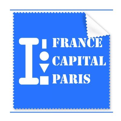 France Capital Paris Cleaning Cloth Phone Screen Glasses Cleaner 5pcs