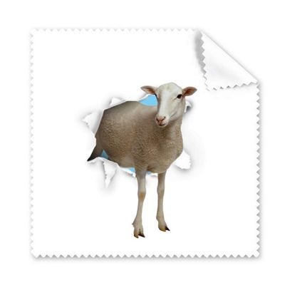 Animal Paper Break Shocks Sheep Cleaning Cloth Phone Screen Glasses Cleaner 5pcs