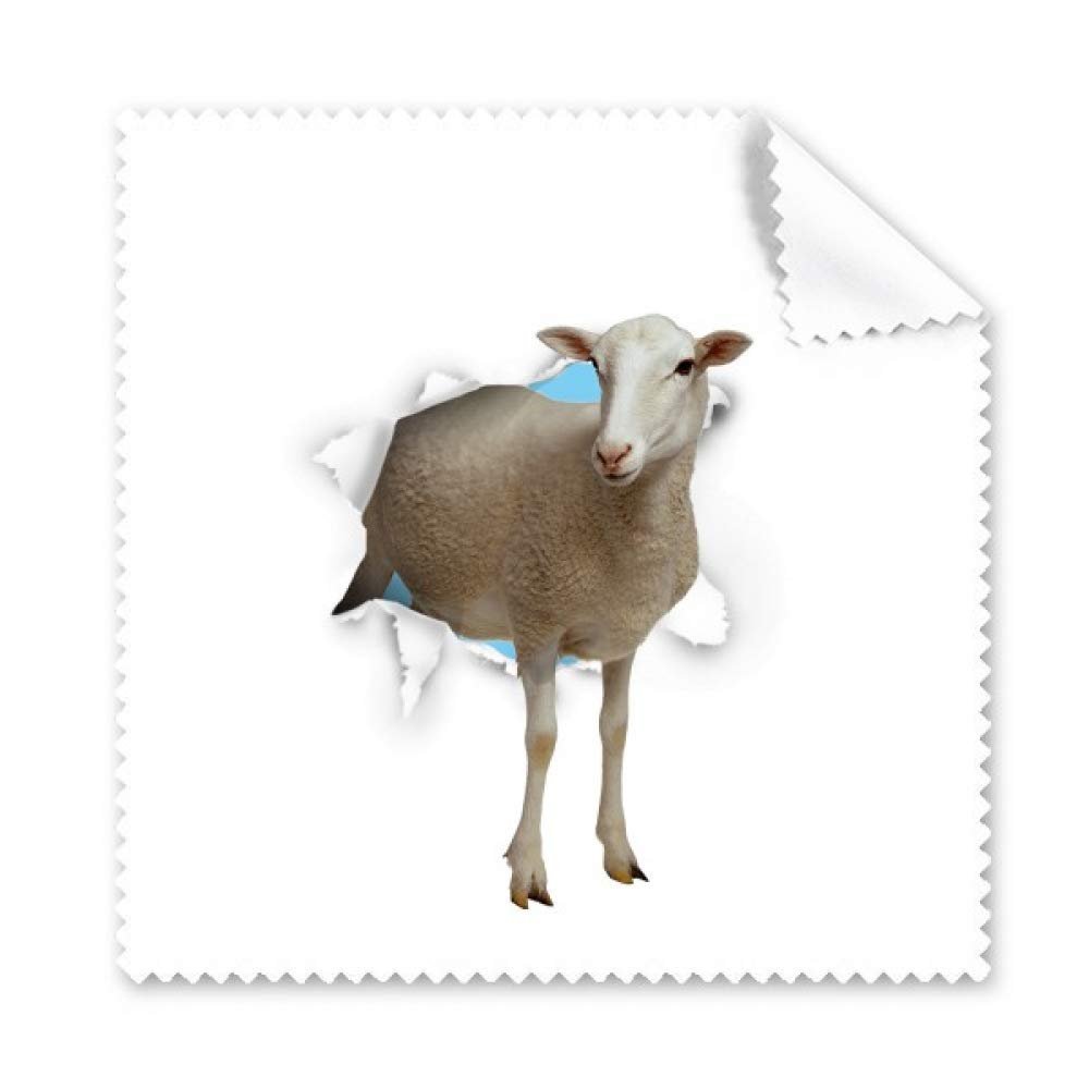 Animal Paper Break Shocks Sheep Cleaning Cloth Phone Screen Glasses Cleaner 5pcs