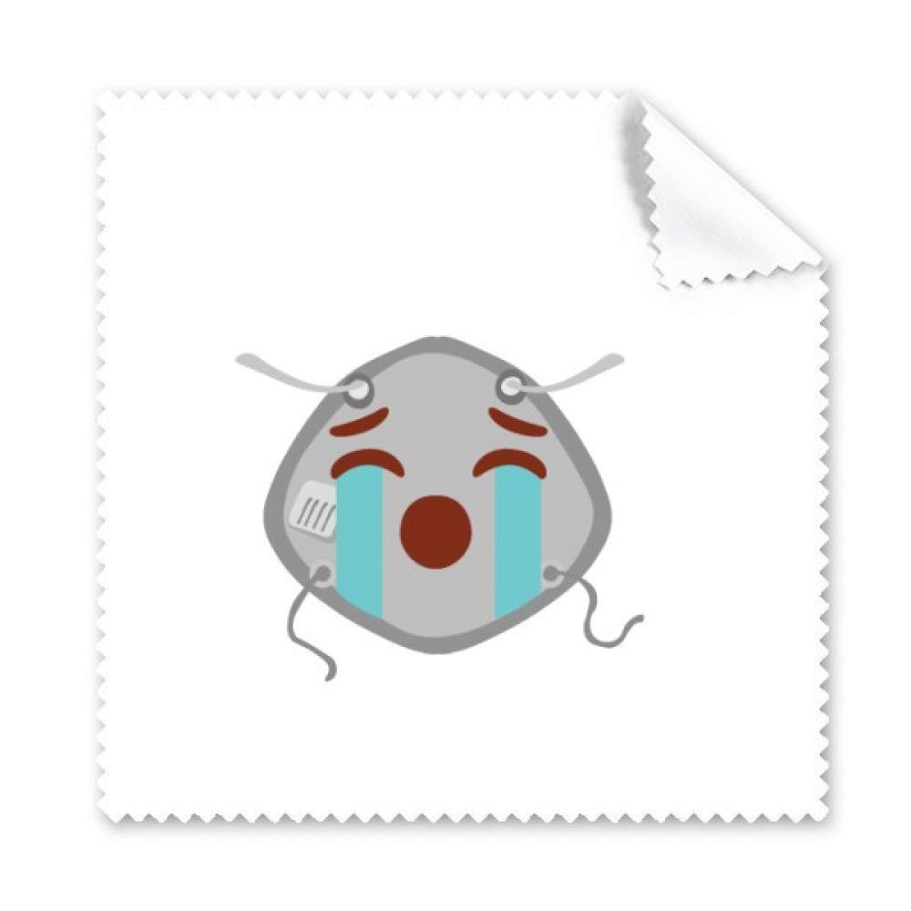 Crying Sad Lost Head Expression Cleaning Cloth Phone Screen Glasses Cleaner 5pcs