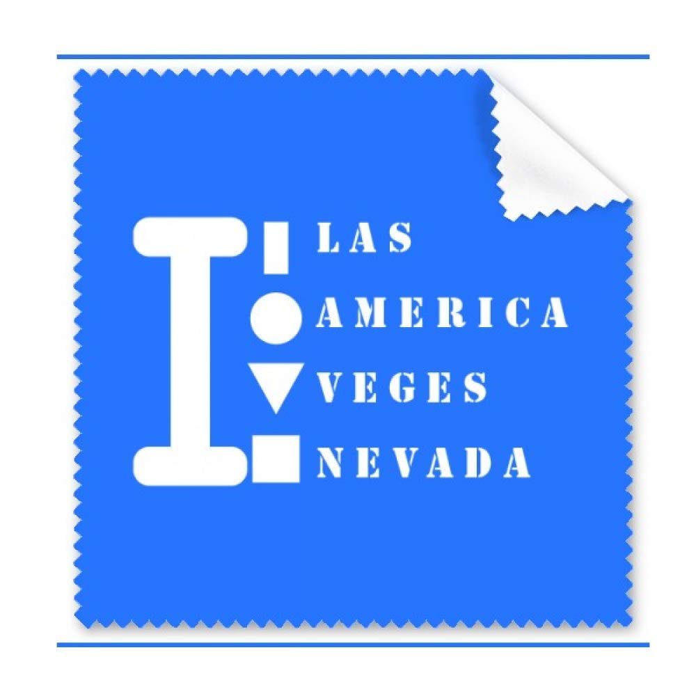 Las Veges America Nevada Cleaning Cloth Phone Screen Glasses Cleaner 5pcs