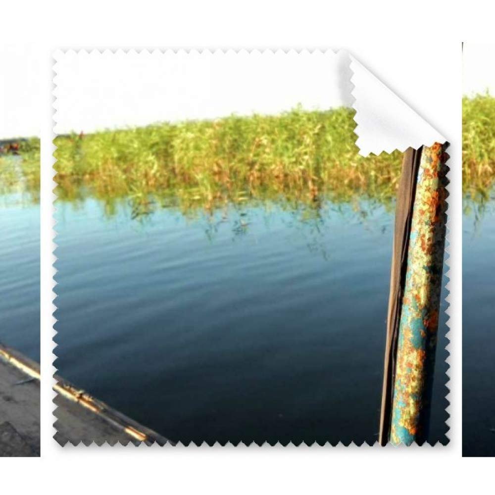 Boat in The Distance Cleaning Cloth Phone Screen Glasses Cleaner 5pcs