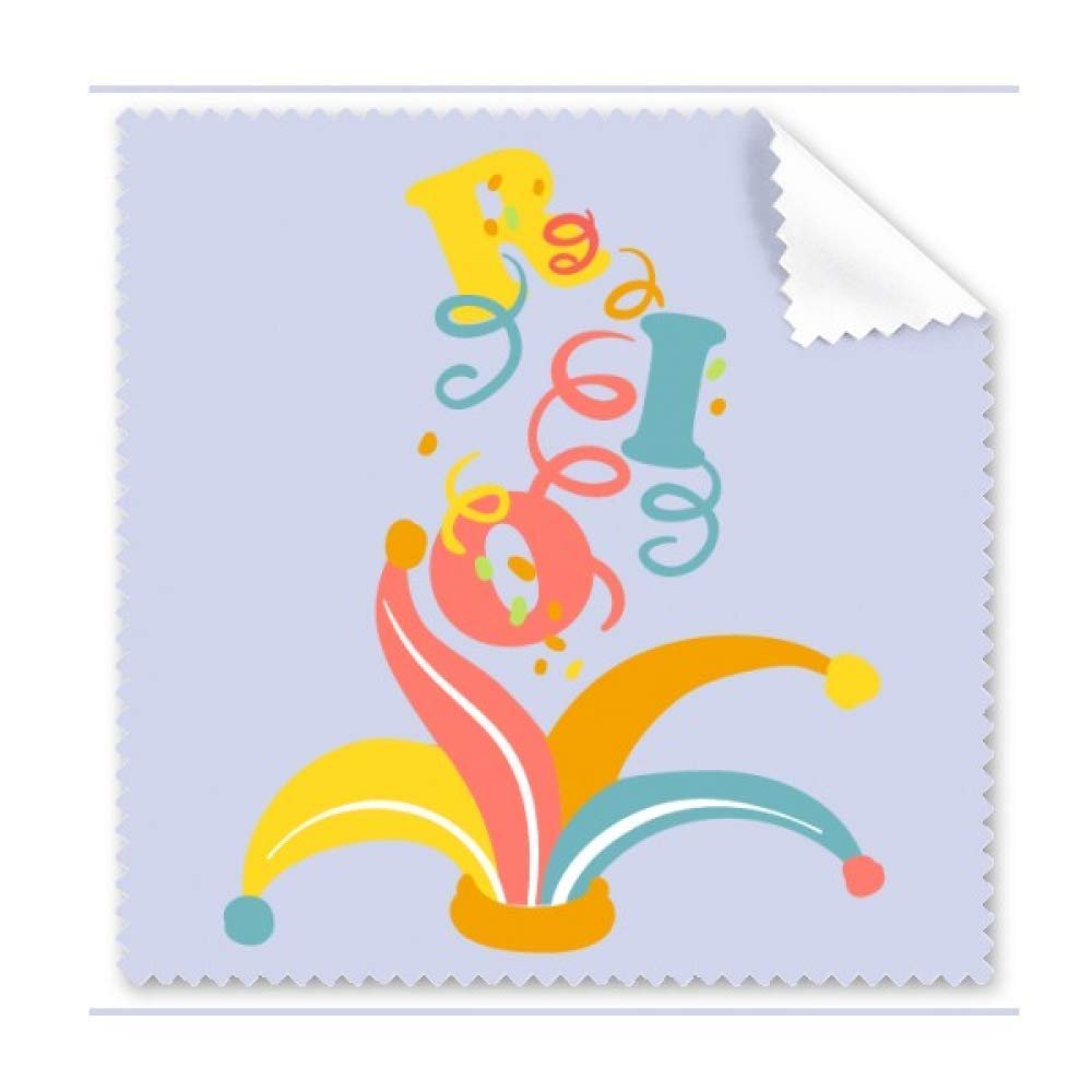 Carnival Surprise in Rio Art Deco Gift Fashion Cleaning Cloth Phone Screen Glasses Cleaner 5pcs