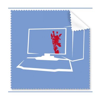 Computer Box Giraffe Keyboard Cleaning Cloth Phone Screen Glasses Cleaner 5pcs