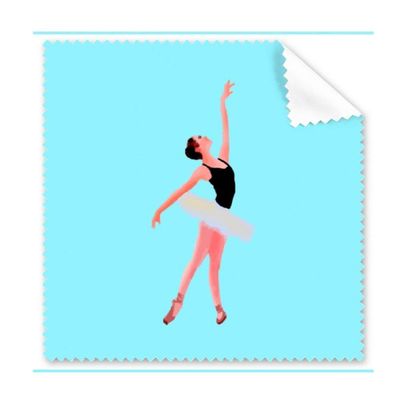 Ballet Action Talent Display Performance Cleaning Cloth Phone Screen Glasses Cleaner 5pcs