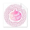 Dietary Fruits with Colorful Lines Cleaning Cloth Phone Screen Glasses Cleaner 5pcs view 1
