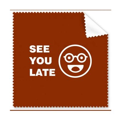 Goodbye Expression Beauty Meet Cleaning Cloth Phone Screen Glasses Cleaner 5pcs