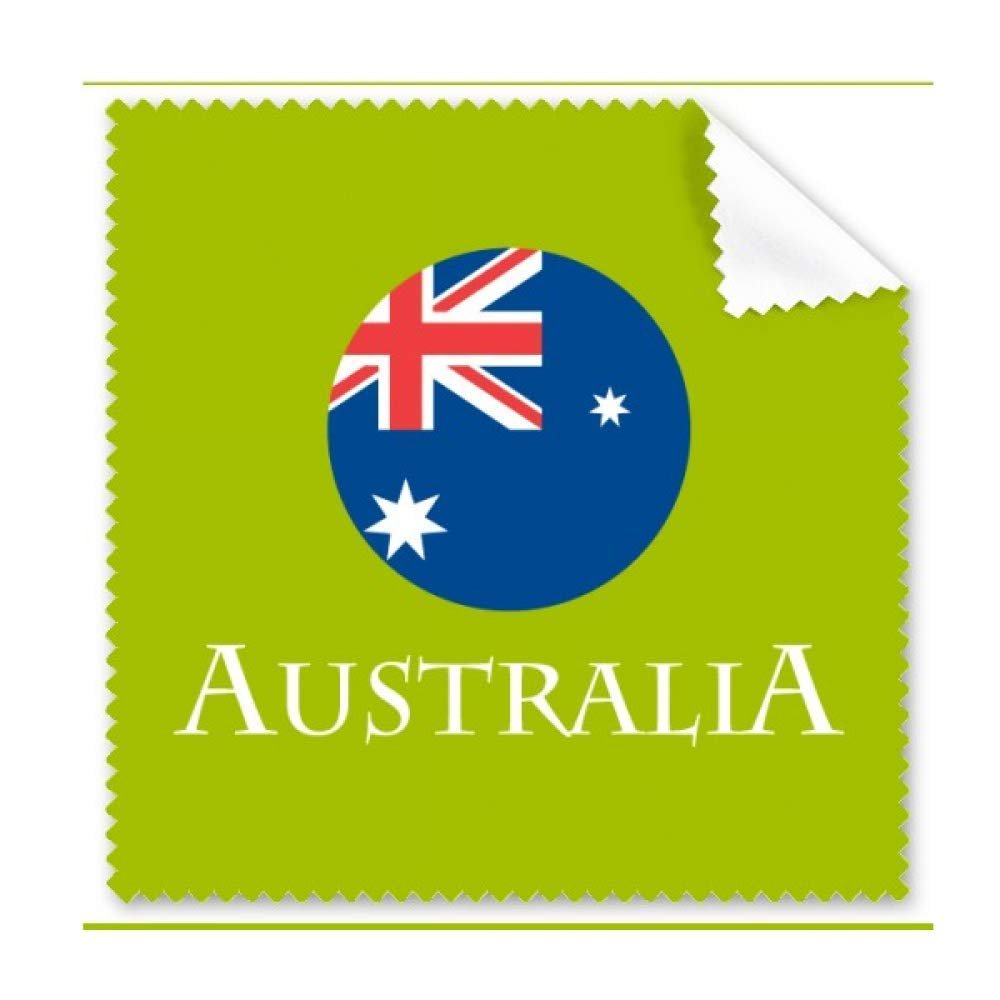 Australian Flag Kangaroo Koala Cleaning Cloth Phone Screen Glasses Cleaner 5pcs