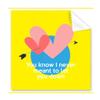 English Classic Emotional Lyrics Disappointed Cleaning Cloth Phone Screen Glasses Cleaner 5pcs view 1