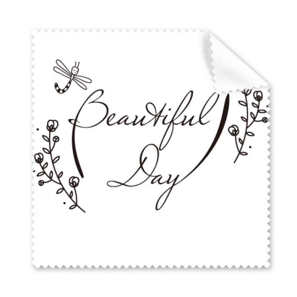 Beautiful Day Ceilings Art Deco Gift Fashion Cleaning Cloth Phone Screen Glasses Cleaner 5pcs