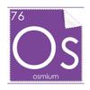 Chemistry Elements Period Table Transition Metals Osmium Os Cleaning Cloth Phone Screen Glasses Cleaner 5pcs view 1