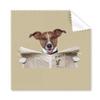 Dog Pet Newspaper Read Art Deco Gift Fashion Cleaning Cloth Phone Screen Glasses Cleaner 5pcs view 1