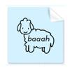 Bleating Lovely Sheep Goat Cleaning Cloth Phone Screen Glasses Cleaner 5pcs view 1