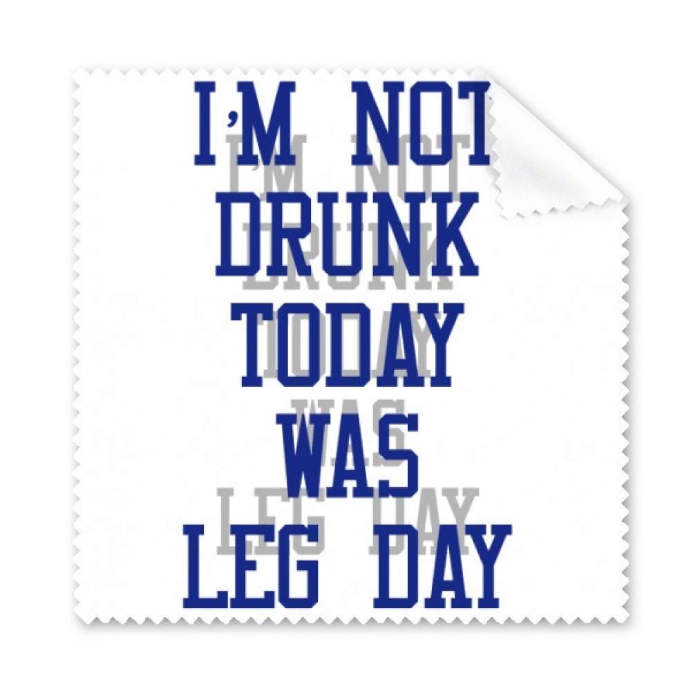 Drinking Sports Leg Pain Art Deco Gift Fashion Cleaning Cloth Phone Screen Glasses Cleaner 5pcs