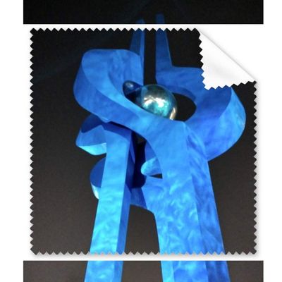 Blue Landmark Cleaning Cloth Phone Screen Glasses Cleaner 5pcs
