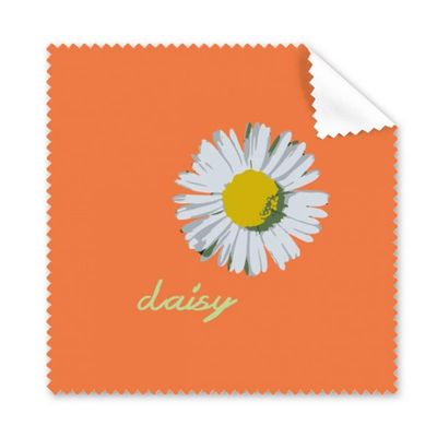 European Italy Daisies Naive Cleaning Cloth Phone Screen Glasses Cleaner 5pcs